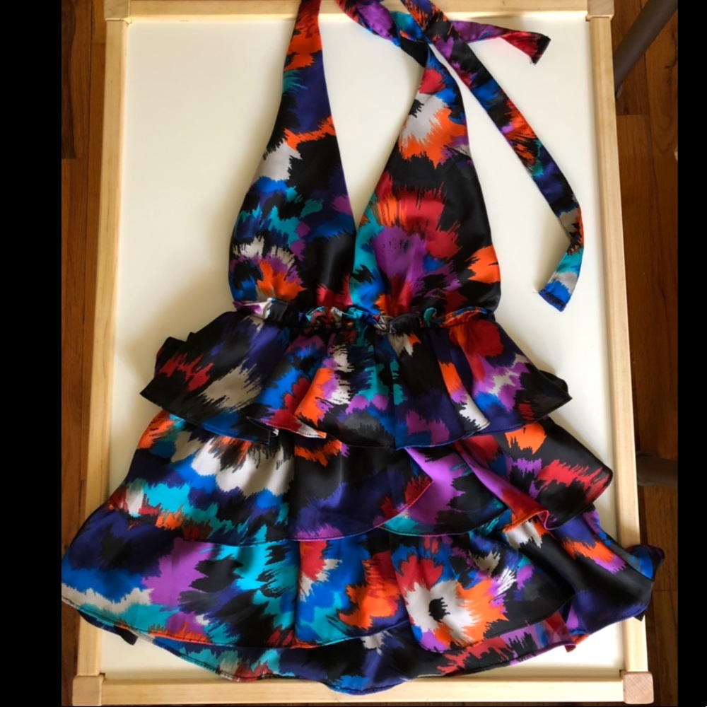 Multi Colored Halter Top - Picture 2 of 3